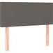 DESIGN IN Tête De Lit Gris 90x5x78/88 Cm Similicuir