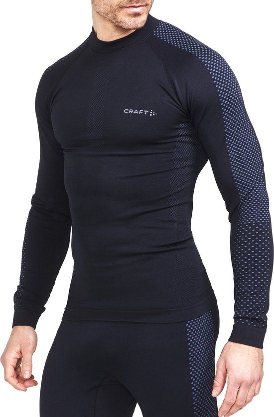 Craft ADV Warm Intensity Thermoshirt Heren - XL - Zwart