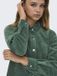 ONLY - ONLTRACY LS A-SHAPE CORD DRESS PNT - Dames - Mini jurken - M - Pineneedle - Mouwloos - Polyester - Polyamide