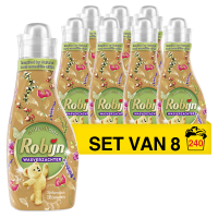 Robijn Aanbieding: Robijn wasverzachter Bohemian Blossom 750 ml (8 flessen - 240 wasbeurten)