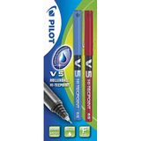 ColorBaby 8 stuks kunstkwasten, plat, paardenhaar, 8 treden