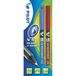 ColorBaby 8 stuks kunstkwasten, plat, paardenhaar, 8 treden