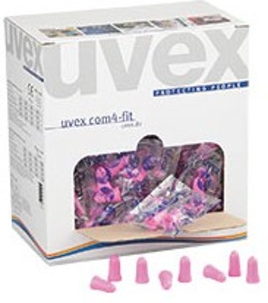 UVEX Oordopjes com4-Fit - 200 paar Oordoppen voor kleinere gehoorgangen