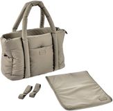 Béaba Puffy Paris Sac à langer - Vert - 25L - Sac de soin - Incl. matelas à langer & compartiment isotherme