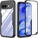 Techsuit Hoesje geschikt voor Google Pixel 10a - ColorVerse 360 Case met Screenprotector - Zwart