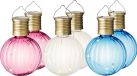 Lumineo Guirlande lumineuse - Solaire LED - 12 pièces - Coloré - 11 cm