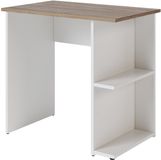 Vicco Bureau "Simple", Blanc/Artisan, 80x50cm