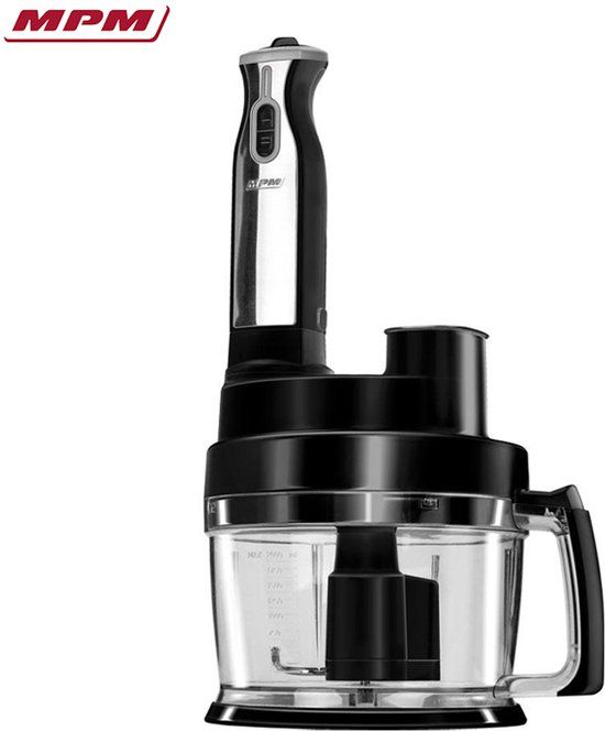 MPM MRK-17 Foodprocessor - 800W - Zwart