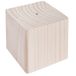 Rayher Massief houten sokkel, 8 x 8 x 8 cm, met gat