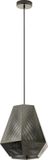 Eglo Chiavica Hanglamp - E27 - Ø 36 cm - Nikkel