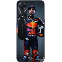 Maniacase Etui Oppo A78 5G MIGUEL OLIVEIRA MOTO GP TROPHEE KTM