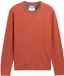 Tom Tailor Basic pull en maille en coton - Hommes - L - Rust Red Melange