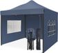 LifeGoods Partytent - 3x3 m - Donkerblauw