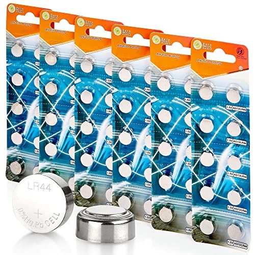 MEDca LR44 Batterijen - 60 Count Pack - 1.5V Alkaline AG13 357 303 SR44 Knoopcelbatterijen voor hoortoestellen en hoorversterkers
