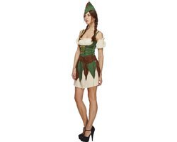 Smiffys Sexy Robin hood dames pakje - Helden kostuum maat XS