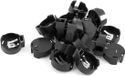 Allecto plus Boîte de rangement pour 20 piles bouton CR2450 Noir Plastique Boîtier