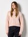 Apricot Crochet Daisies Boxy Trui