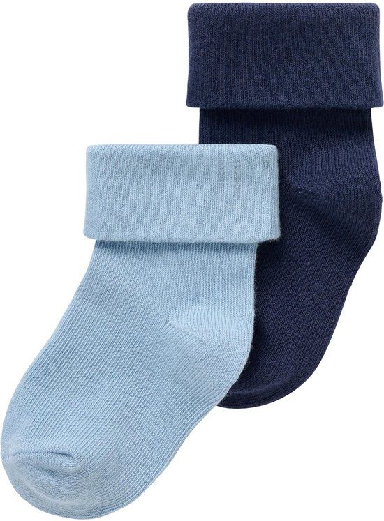Noppies Newstead Sokjes 2 Pack - Black Iris - 0-3 Mnd