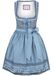 Wiesnwuid STOCKERPOINT Dirndl 'Ruby' blauw / wit