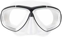 Cressi Prisma Speervissen Masker Transparant, Zwart