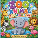 Zoo Animal Coloring Book