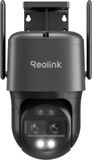 Reolink TrackMix WiFi - 4K 8MP bewakingscamera voor buiten, met dubbele lens, 2,4/5 GHz dual-band Wi-Fi 6, automatische zoomfunctie, pan- en kantelfunctie, 6x zoom, nachtzicht, grijs