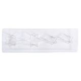 RAYHER zeepgietvorm ster, diverse, transparant, 3,5 x 1 x 0,32 cm