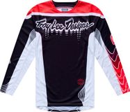 Troy Lee Designs GP Pro Stagger Motocross-trui - Zwart/Rood - S