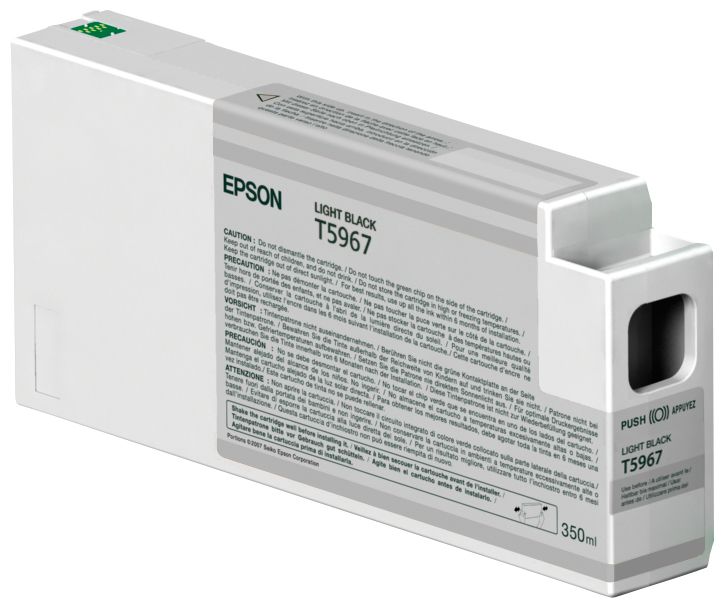 Epson T5967 - Light Black Ink Cartridge - 350ml - Compatible with Stylus Pro 7900/9900