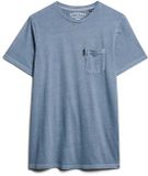 Superdry Classic Essential T-shirt met Zak Heren L