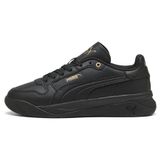 PUMA Court Bae sneakers voor Dames, Zwart/Goud, Maat 36