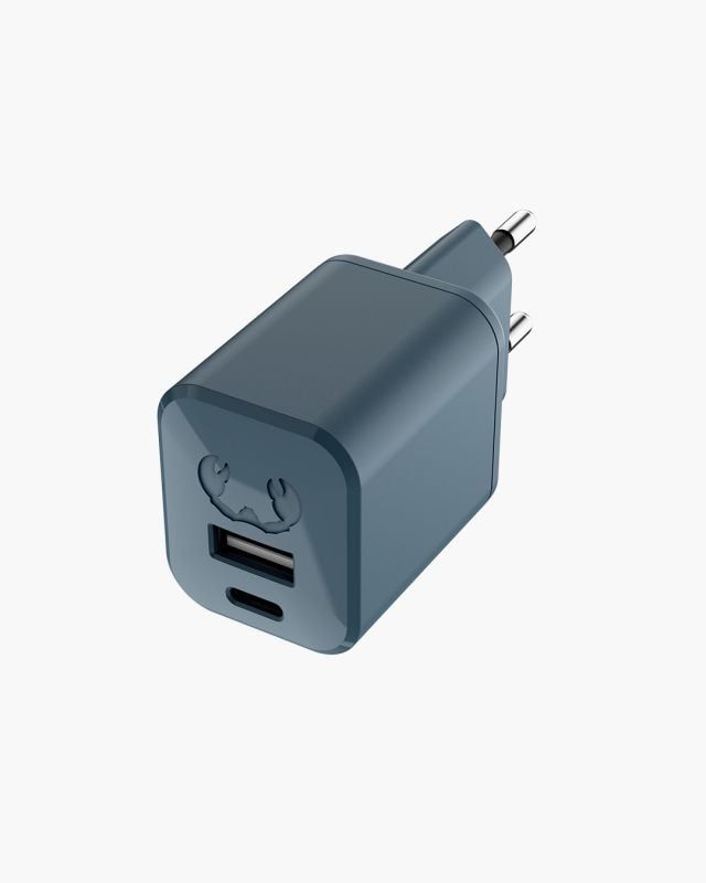 Fresh 'n Rebel 30W USB-C & USB Wall Charger - Dive Blue