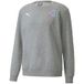PUMA Sportief sweatshirt 'Neymar' cyaan blauw / grijs gemêleerd / rosa / wit
