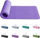 Ibenzoa® Tapis de yoga et de fitness durable - Violet