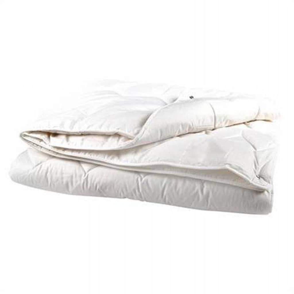Snoozing Rhodos katoenen 4-seizoenen kinderdekbed - 100% katoen - wit