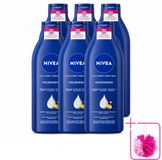 Nivea Lait pour le corps - 6 x 72h Hydratation - Peau sèche à très sèche - 400 ml