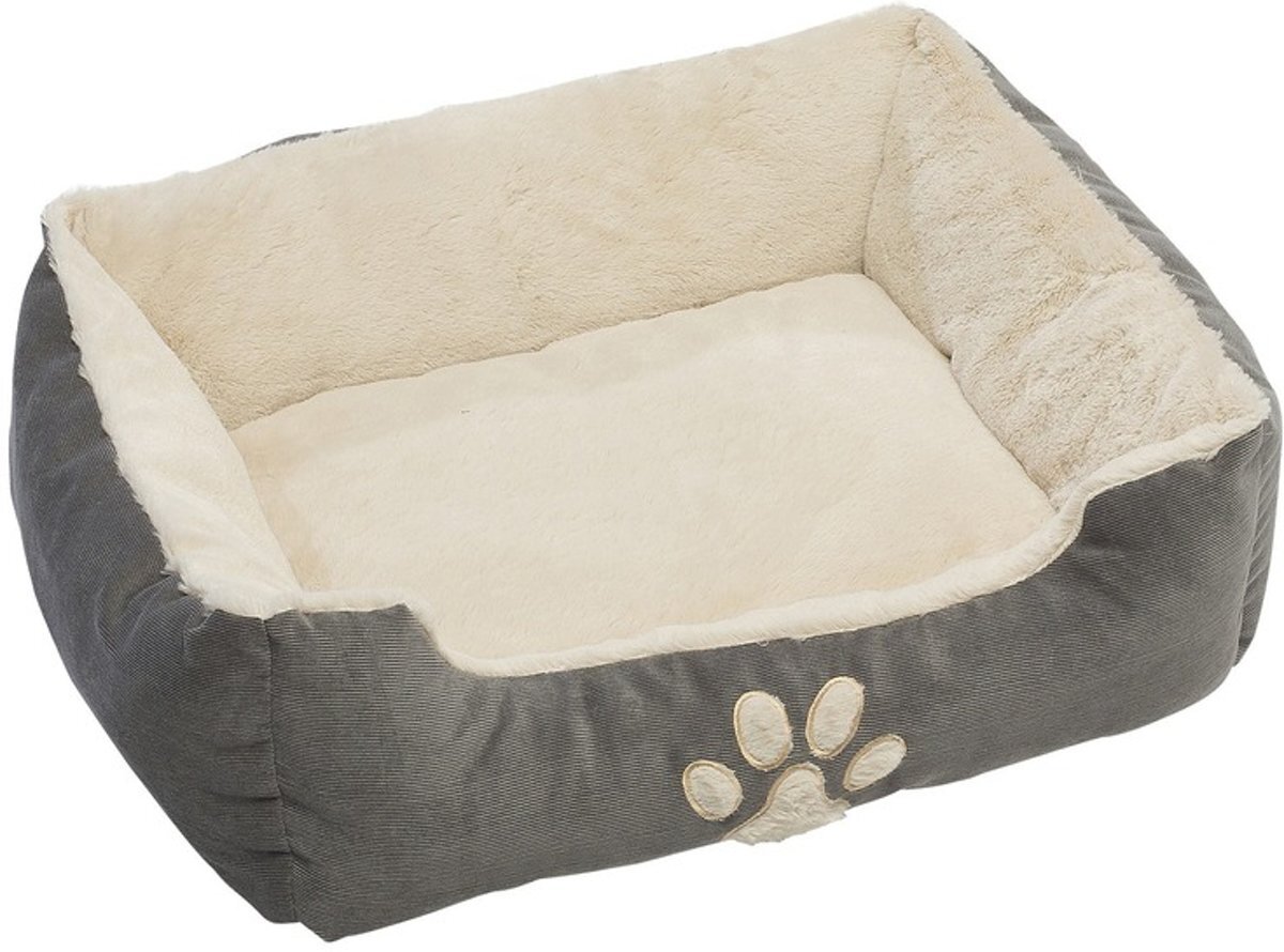 PETCOMFORT Grijze hondenmand/hondenkussen 60 cm