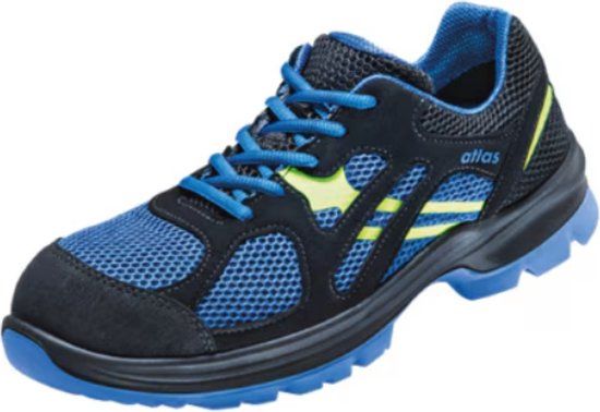 Atlas Flash 4005 XP ESD S1P W12 Zwart/Blauw Maat 44