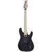 Schecter Sun Valley Super Shredder FR S Black Satin guitare électrique avec Sustainiac