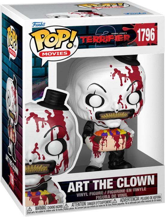 Funko Pop! Movies: Terrifier 2 - Art the Clown Funko Pop #1796