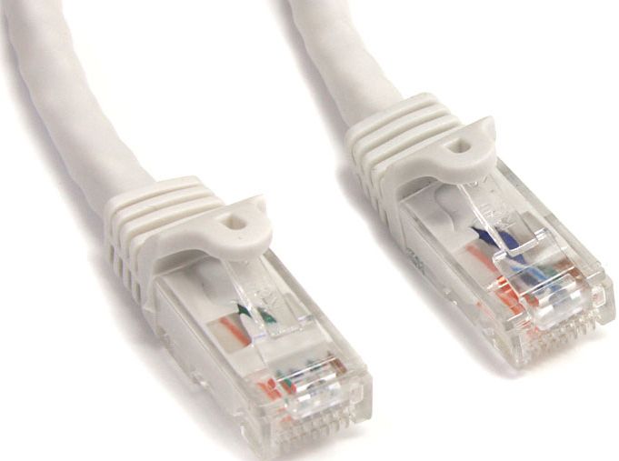 StarTech.com 22.8m Cat6 UTP - RJ45 - Male/Male - White