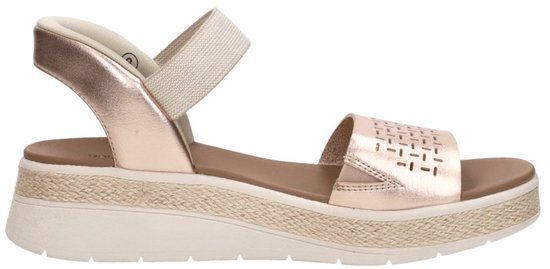 Skechers Slip-ins Bobs Sun Ray - Step Aside - Dames Sandalen - Goud - Maat 39