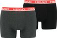 HEAD 2P boxers basic II Grey / Red - XL