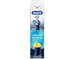 Oral-B iO Ultimative Reiniging Opzetborstel Zwart 4 stuks