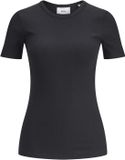 JACK&JONES JXFRANKIE STR SS RIB TEE JRS NOOS GRL - Fille - T-shirt - Noir - Taille 152