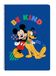 Safta Mickey Mouse Today Cahier avec 80 feuilles, couverture rigide, idéal pour enfants de différents âges, confortable et polyvalent, qualité et durabilité, 21,5 x 31 cm