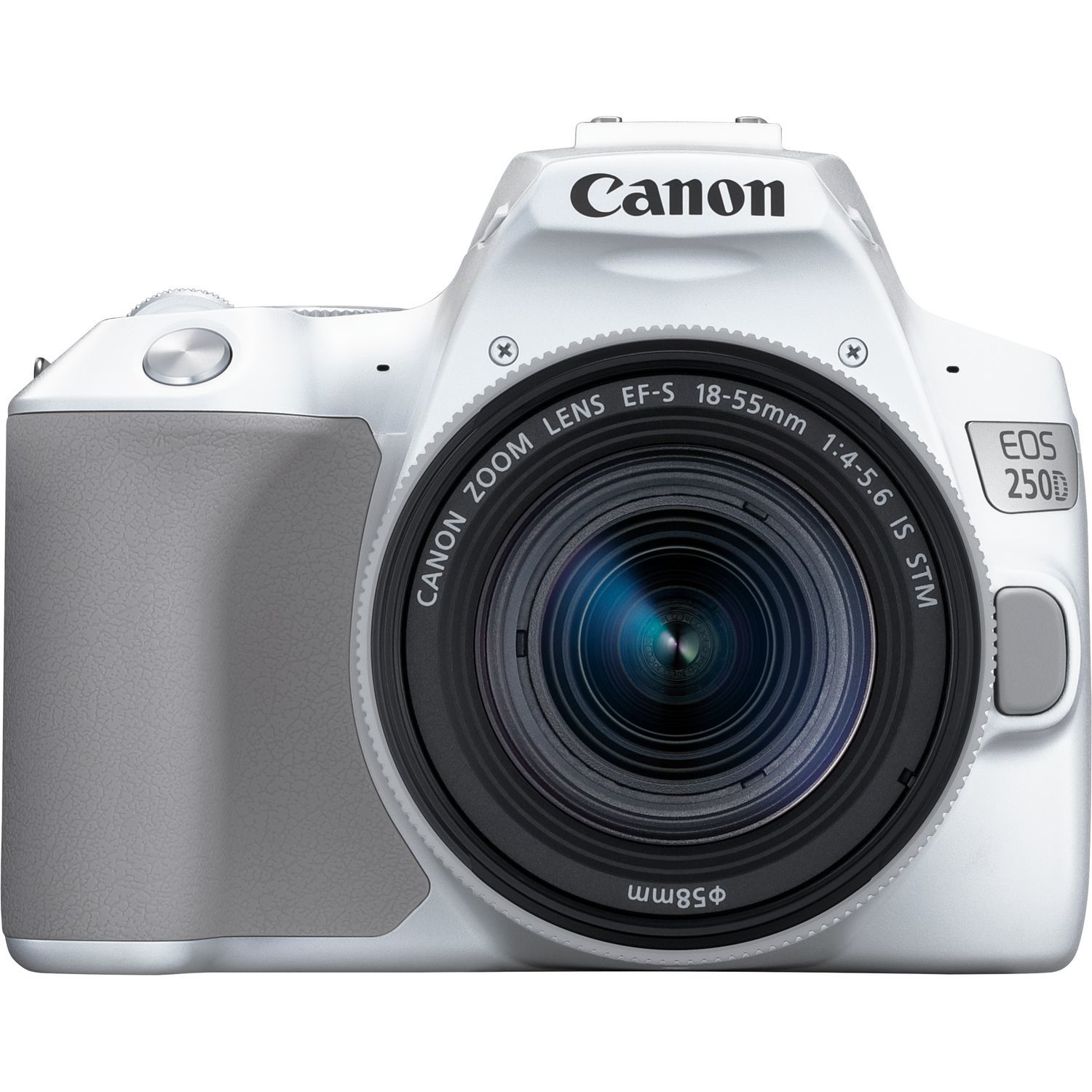 Canon EOS 250D SLR Camera Kit - 24.1MP, CMOS, 18-55mm Lens - White