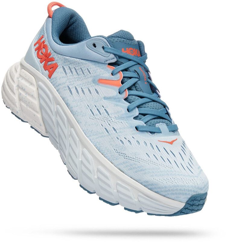 Hoka One One Gaviota 4 Hardloopschoenen Dames - blauw