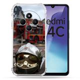 Versterkte Xiaomi Versterkte hoes voor Redmi 14C 4G, brandweerman, vrachtwagenhelm
