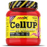 Amix Cellup Oxystorm Poudre de boisson énergétique Baies 348g Rouge